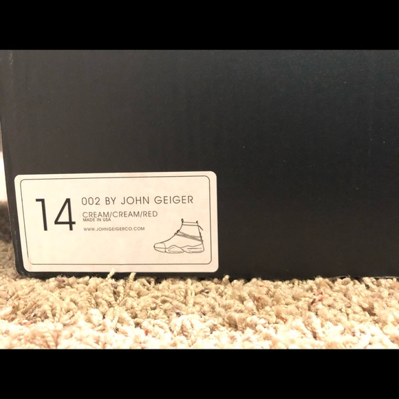 John Geiger 002 Cream/Cream/Red - Picture 3 of 7